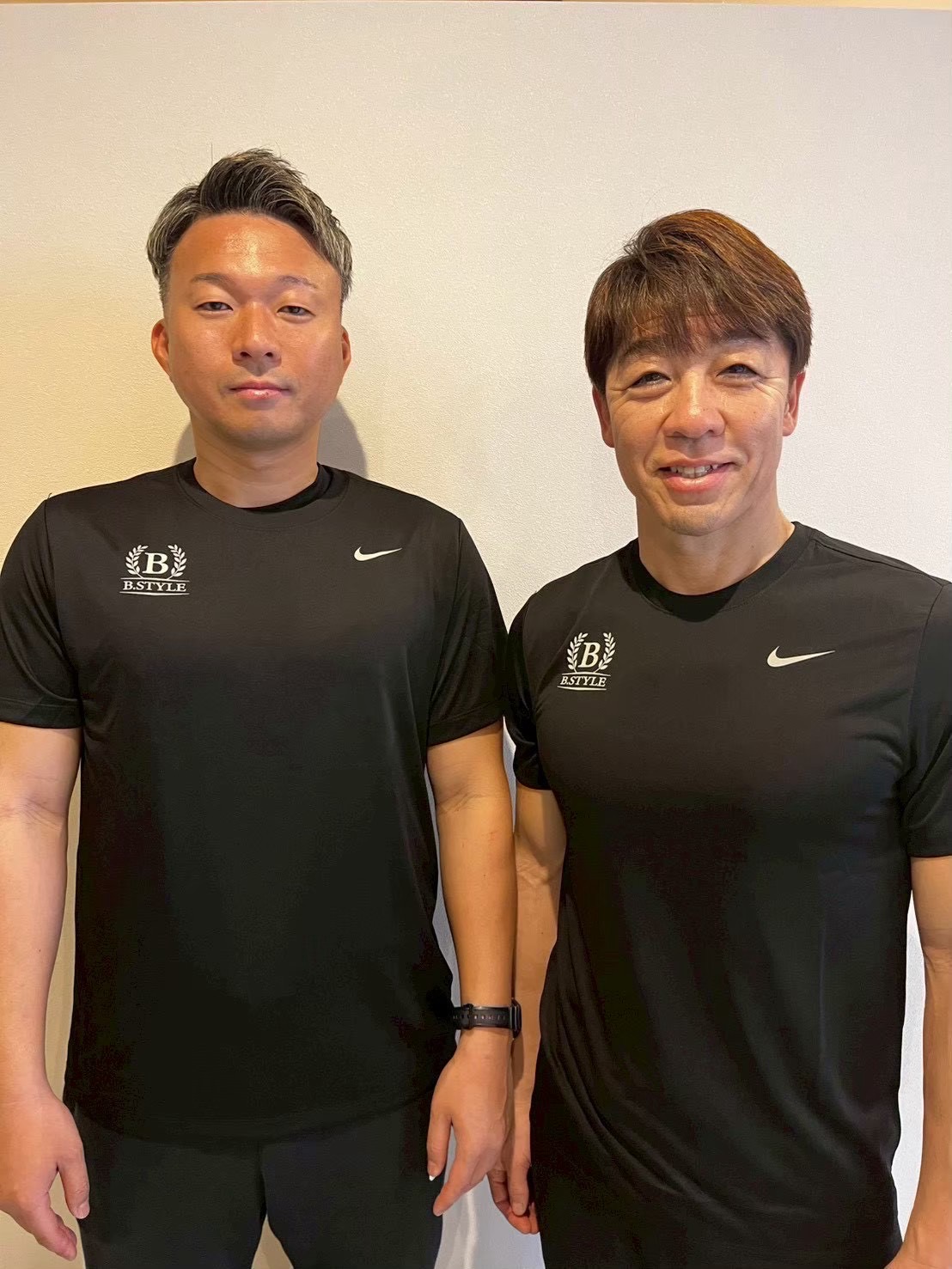 B.STYLE オーナー下平隆宏とトレーナーたっくん